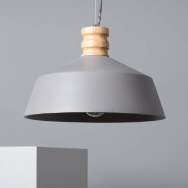 Productfotografie: Hanglamp  Beton en Hout Kukojoa