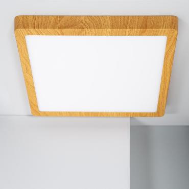 Productfotografie: Plafondlamp LED 24W Vierkant Aluminium 280x280 mm Slim CCT Selecteerbaar Galán SwitchDimm