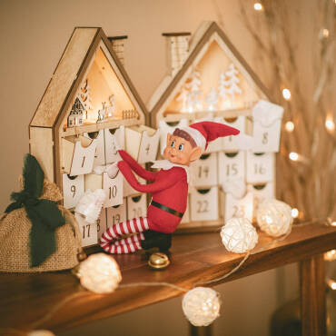 Photograph of the product Joulud LED Advent Calendar Battery Operated