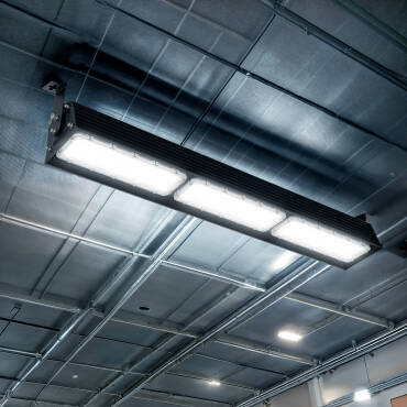 Product photography: 150W 130 lm/W IP65 Linear Industrial High Bay LED HB2