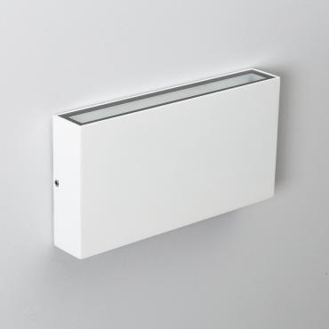 Product photography: Kaira 10W Outdoor Double Sided Illumination Rectangular White LED Wall Lamp