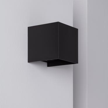 Product photography: 6W New Eros Black LED Outdoor Double Sided Wall Lamp