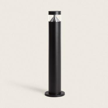 Product photography: 5W Inti Stainless Steel Outdoor Bollard in Black 50cm