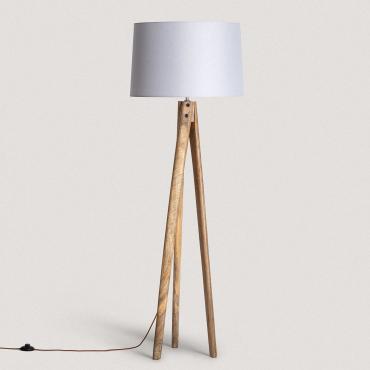 Photograph of the product: Kumar Wooden Floor Lamp ILUZZIA