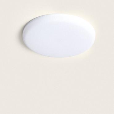 Product photography: 18W Round Slim LIFUD LED Surface Panel with Adjustable Cut Out Ø50-190 mm and Junction Box